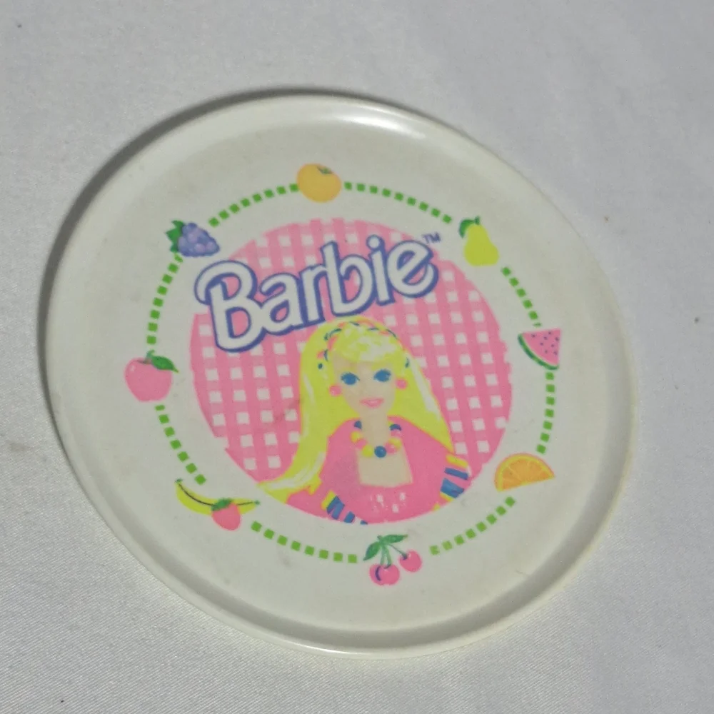 VTG Chilton‎ Globe Barbie Plastic Play Plate Replacement 3.5